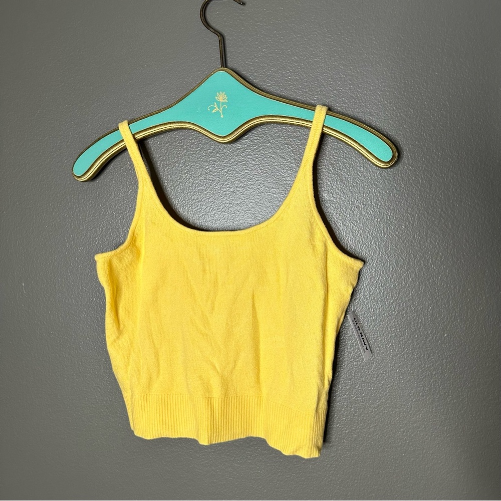 Old Navy Yellow Camisole Top